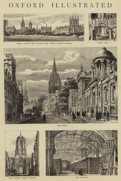 Oxford illustriert von Henry William Brewer